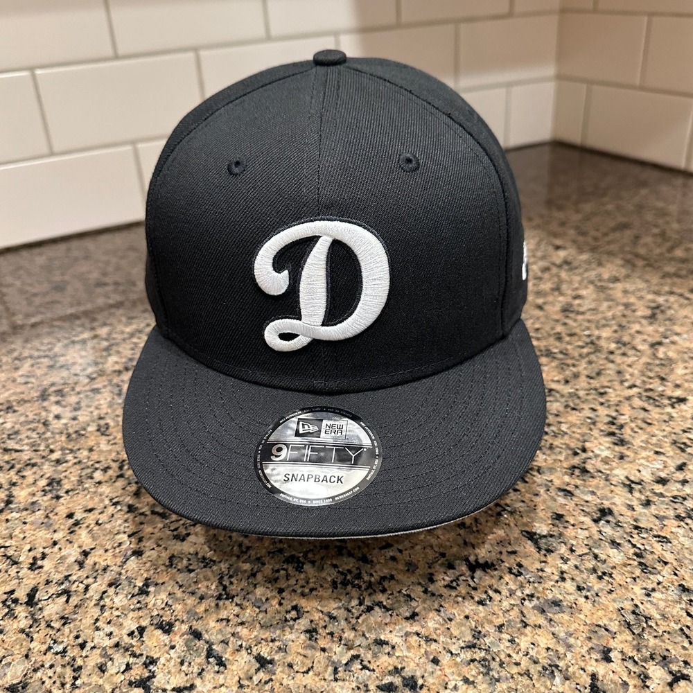 Detroit Tigers Hat New Era 9FIFTY Snapback Men's Adjustable Black White MLB New